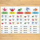 Stick On Clothing Label - Mixed Designs Combo Pack