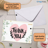 Elegant Thank You Postcards