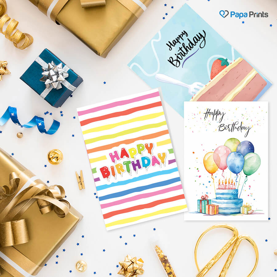 Birthday card box set