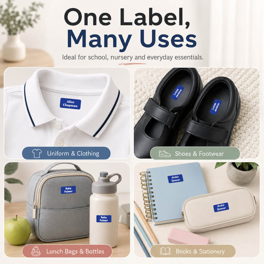 Kids School Labels