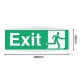Exit Sign Sticker