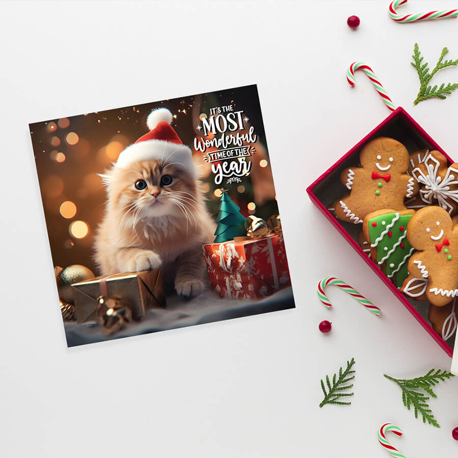 Christmas Cards for Cat Owners