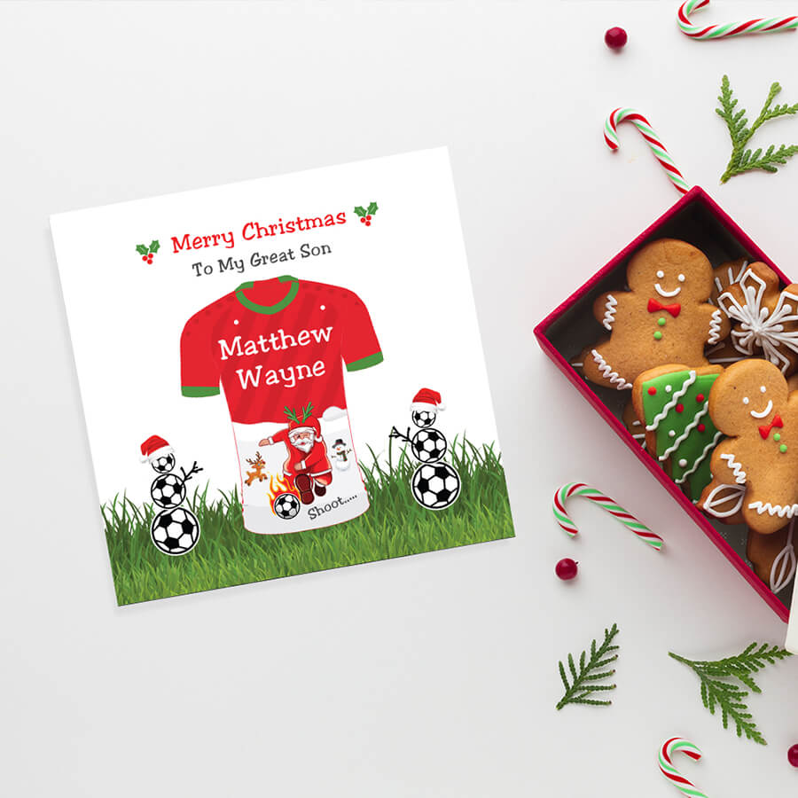 Football Christmas Cards
