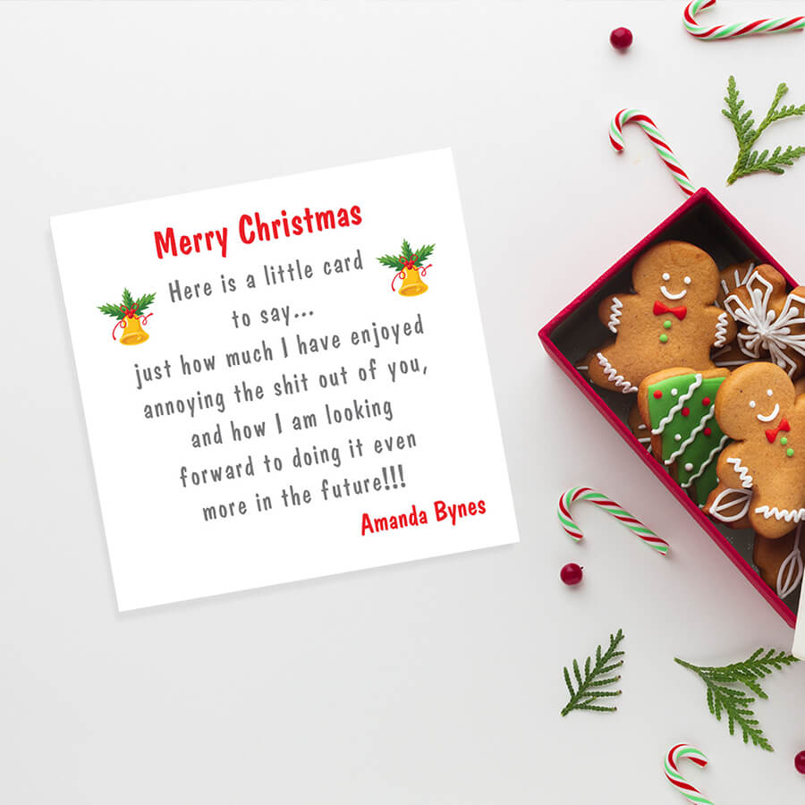 custom xmas cards