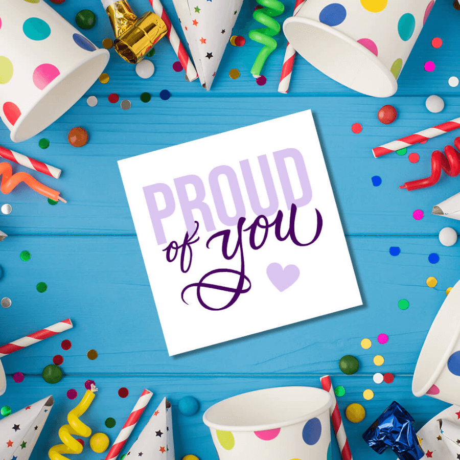 celebration card for him or her