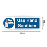 Use Hand Sanitiser Sign Sticker