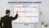 Premium 135GSM A2 Year Planner for Easy Wall Mounting