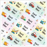 Stick-On Labels for Clothes, Shoes & Water Bottles