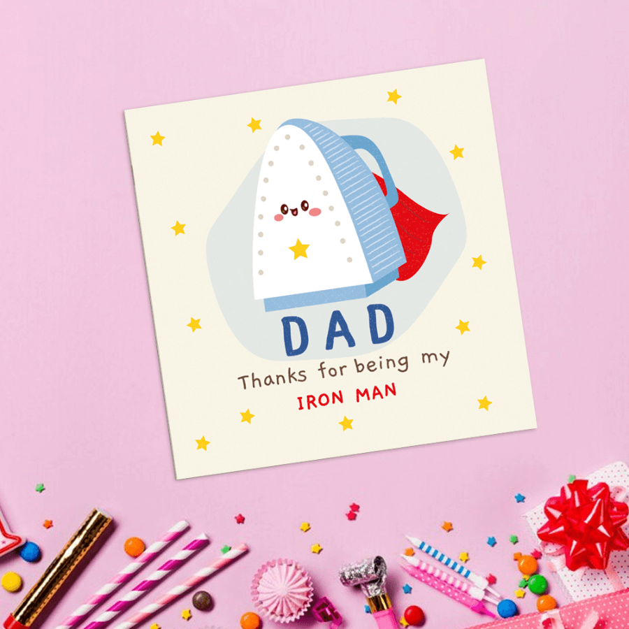Daddy day cards humour design