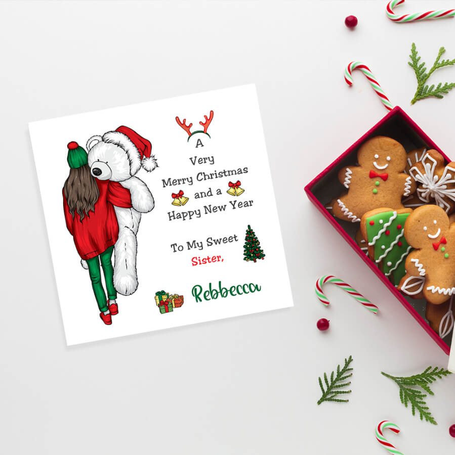 xmas cards personalized