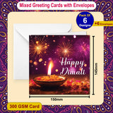 Diwali festival cards