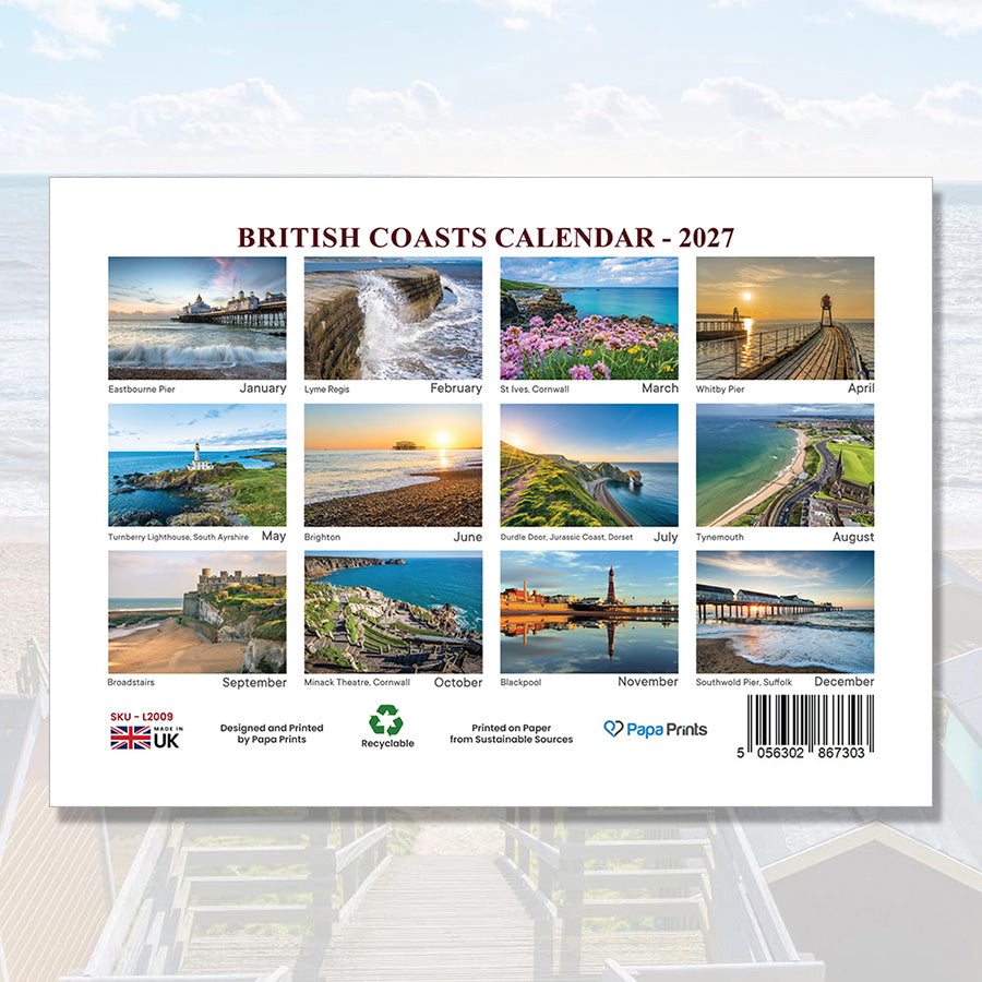 British Coasts Calendar 2027