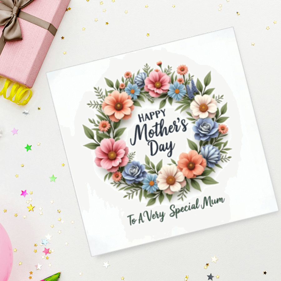 Mother’s Day card 145x150mm