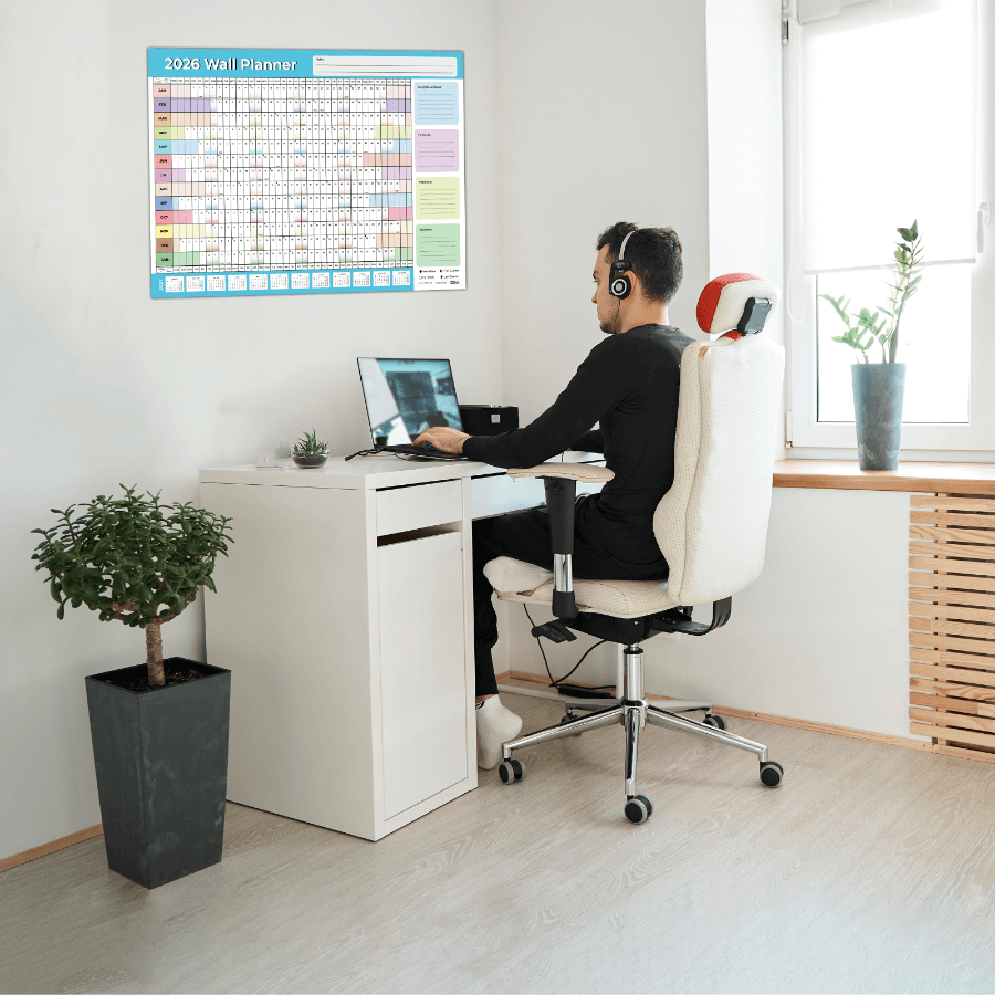 Wall Planner 2026 - A3 - Multicolours