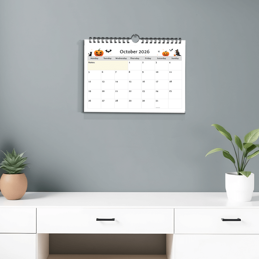 full-year wall calendar