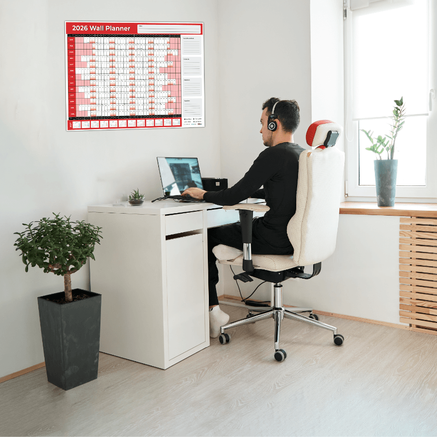 A3 Calendar for Home, Office, Study or School