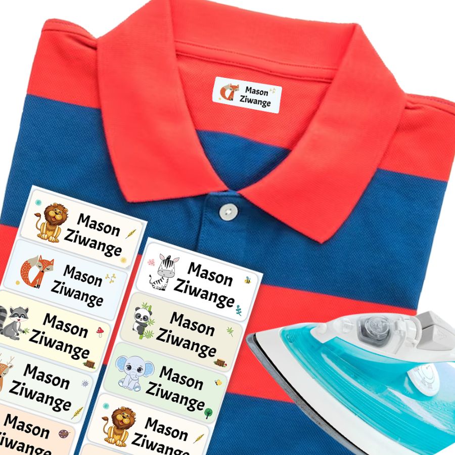 Iron On Label - Standard - Designer