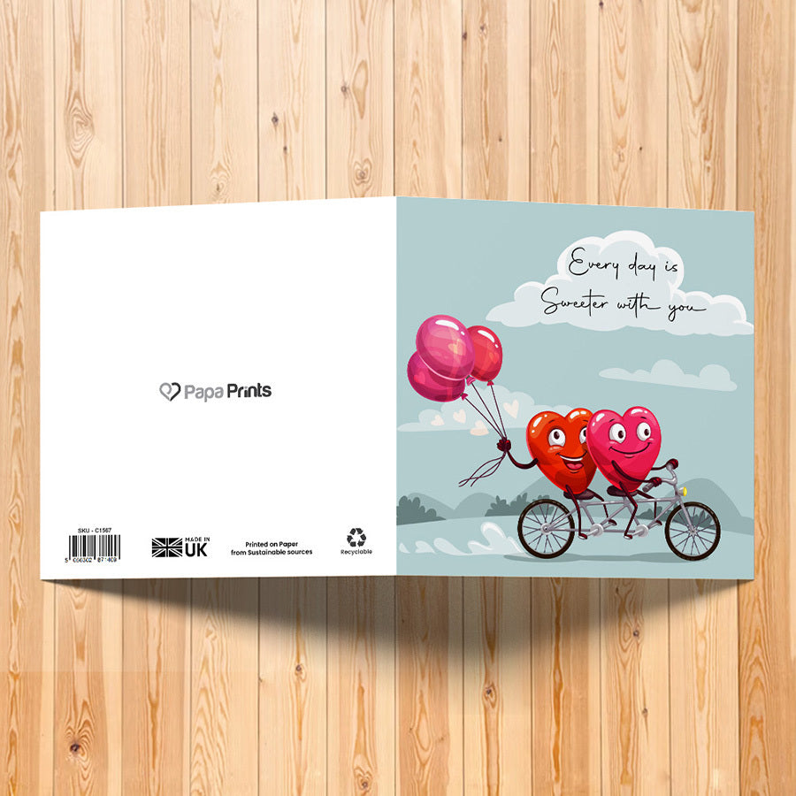 valentine cards for her