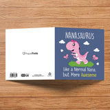 Cute Dinosaur Cards for Family