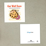 Sweet Wishes for a Speedy Recovery - Get Well Soon Cookies & Donut Greeting Card
