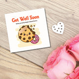 Sweet Wishes for a Speedy Recovery - Get Well Soon Cookies & Donut Greeting Card