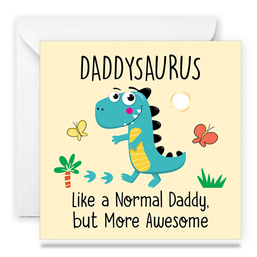 Cute Dinosaur Cards for Family