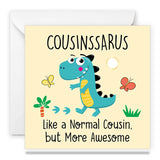 Cute Dinosaur Cards for Family