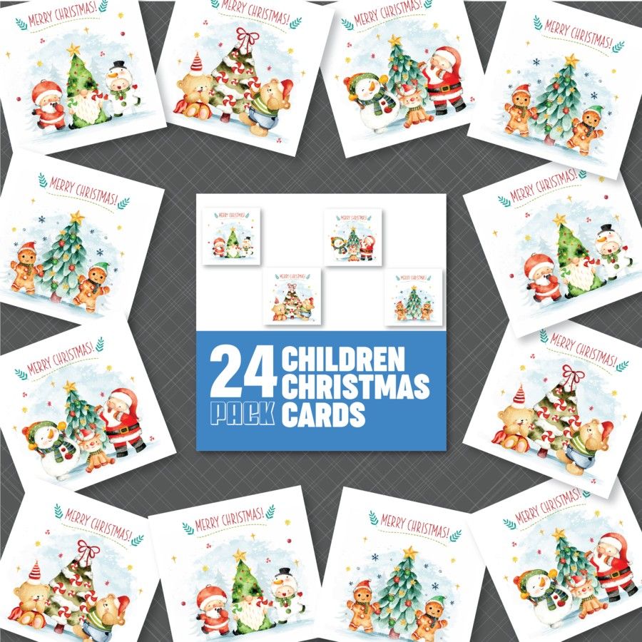 Fun Christmas cards for children