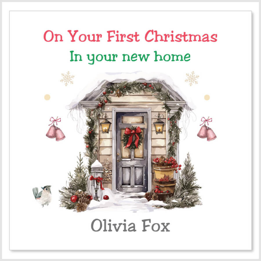 first christmas in new home