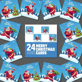 Classic Merry Christmas cards