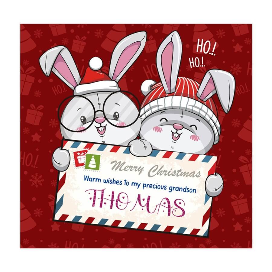 xmas card for family