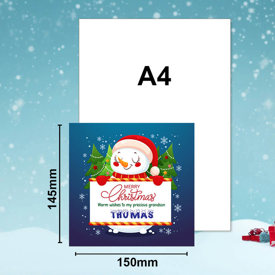 xmas card for family
