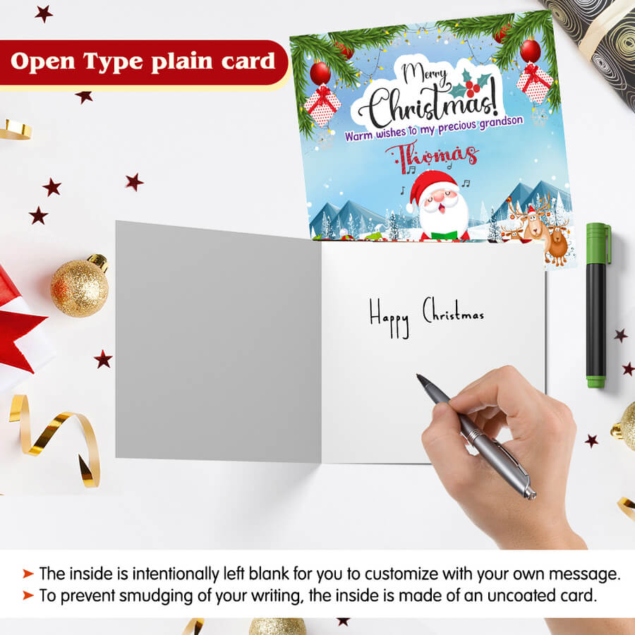 christmas cards for granddaughter
