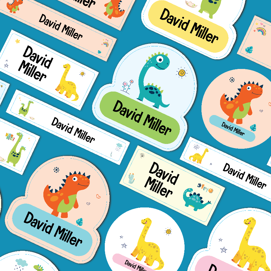Name labels for kids