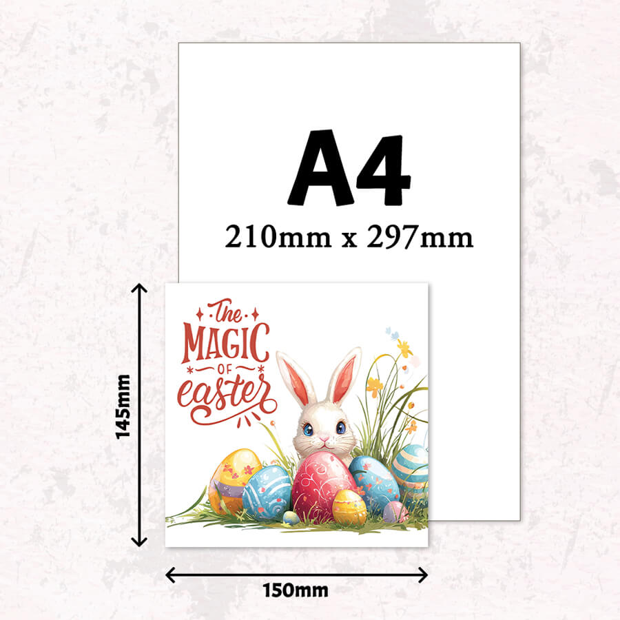easter bunny egg greeting card uk