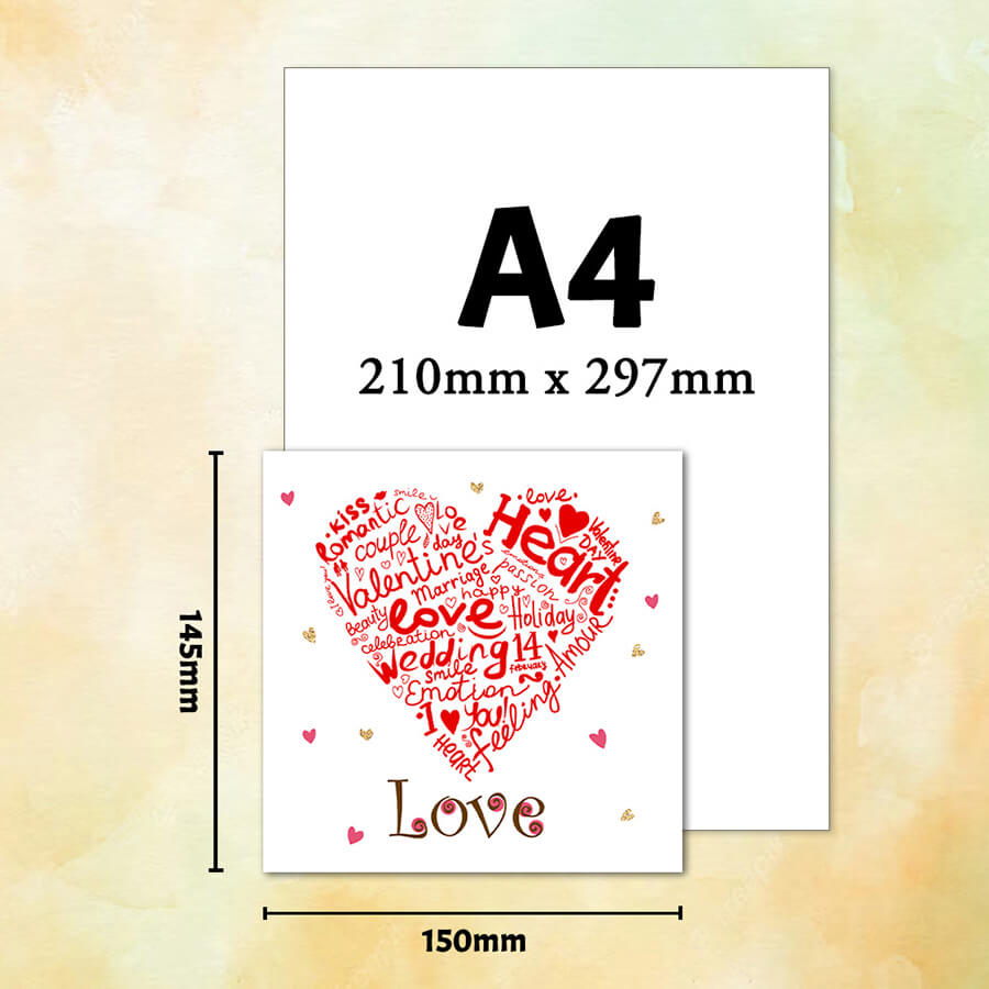 happy valentine day card