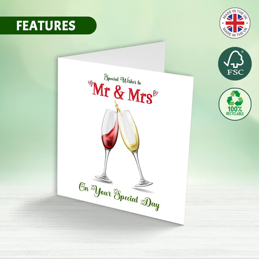 Mr. and Mrs. Special Day Card