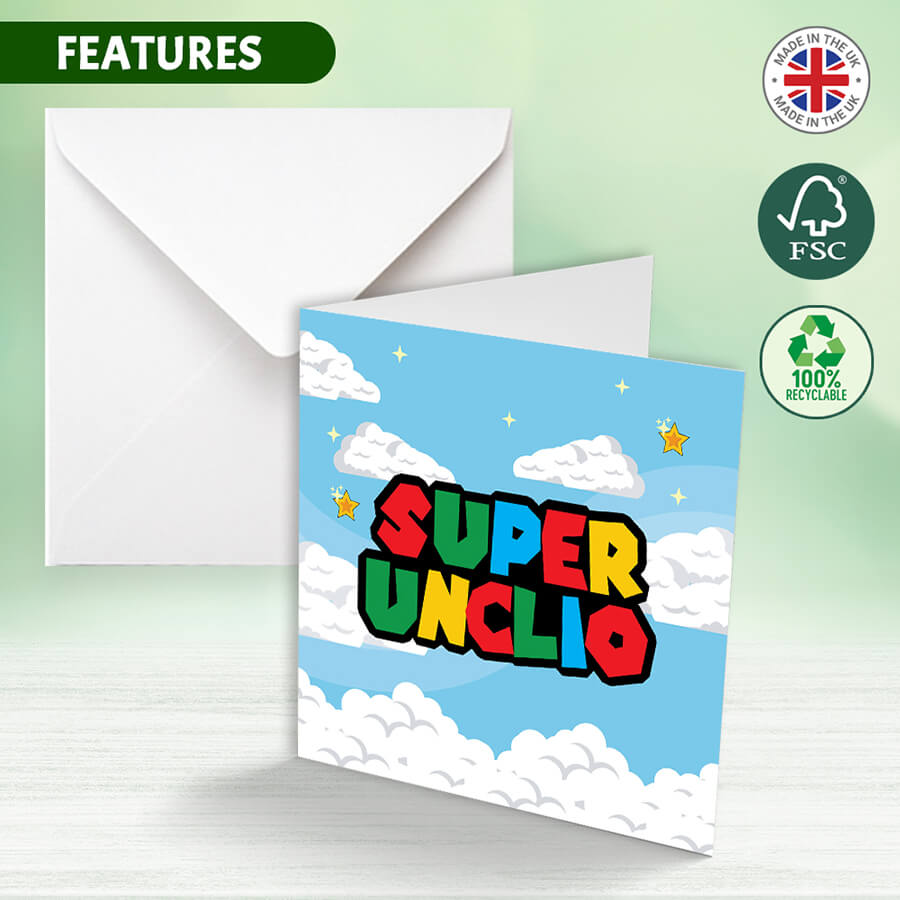 Super Birthday Greeting Card