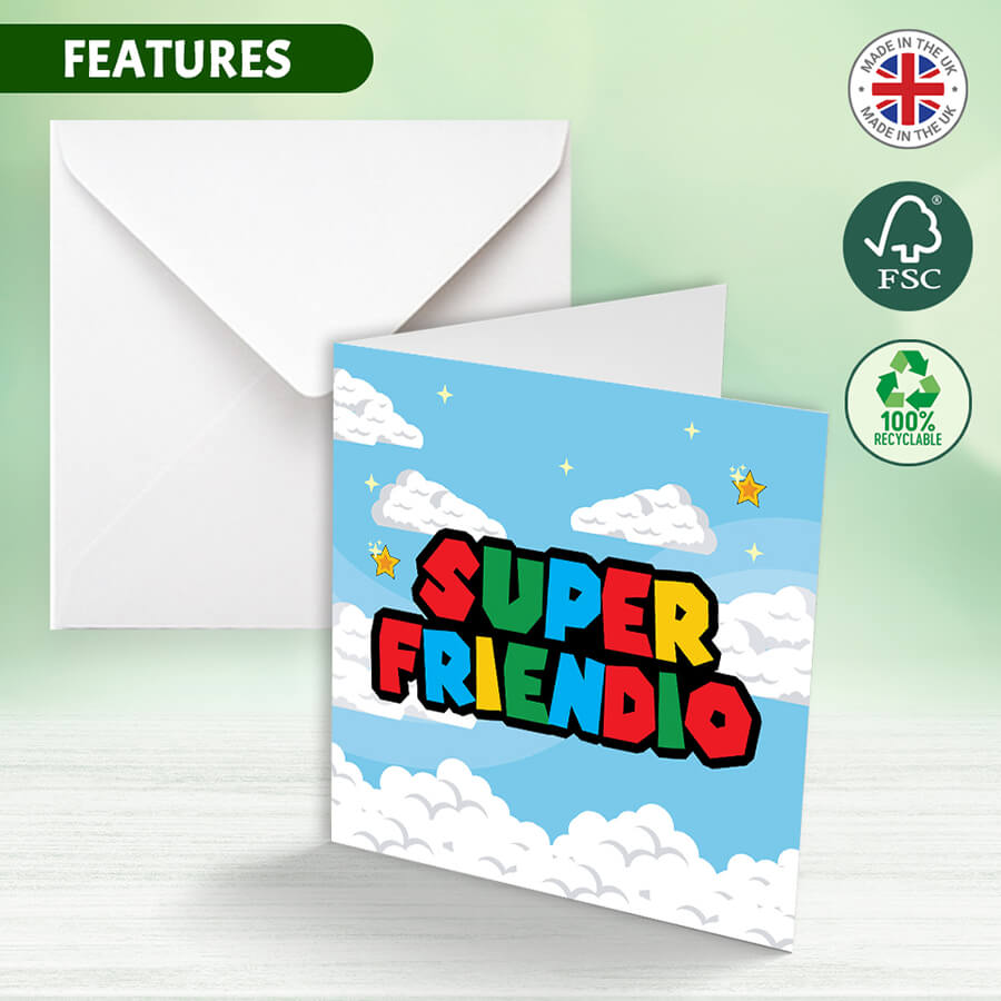 Super Birthday Greeting Card