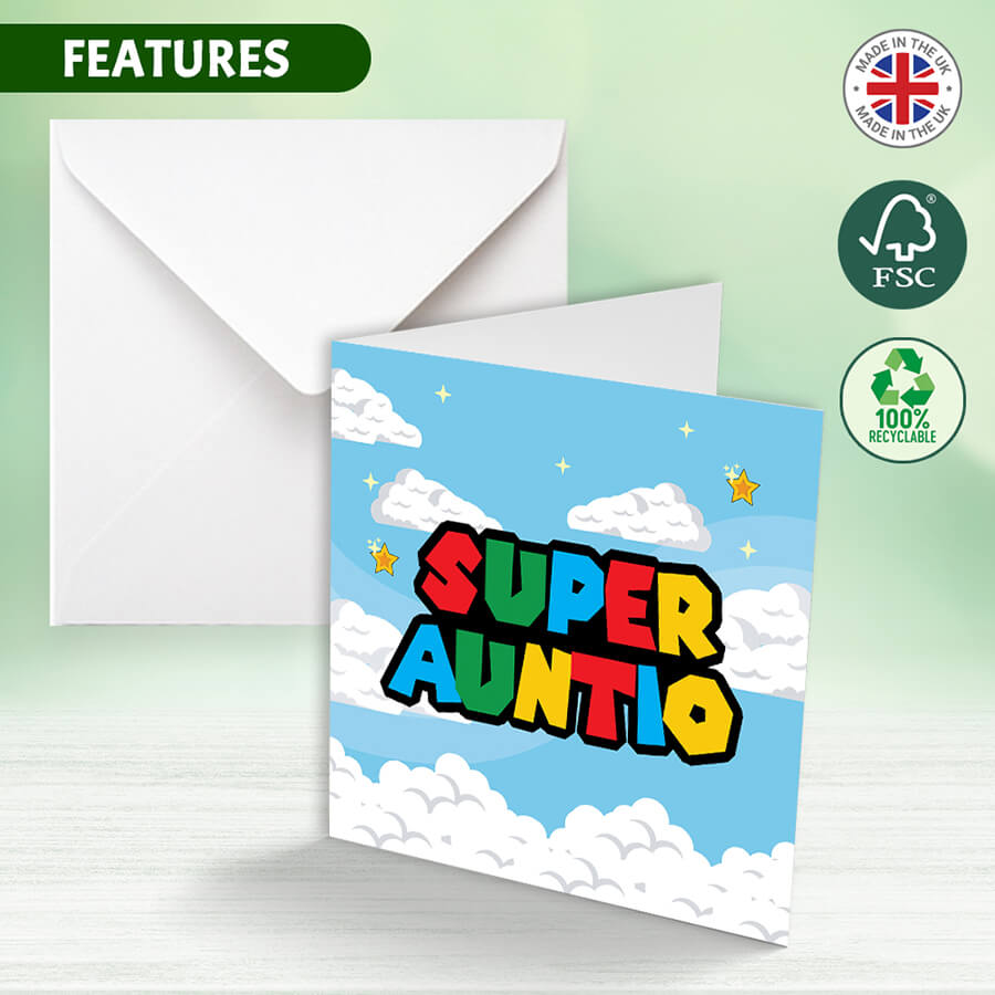 Super Birthday Greeting Card