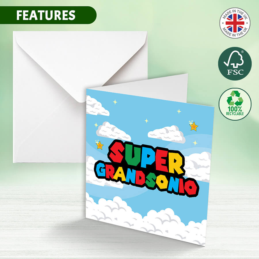 Super Birthday Greeting Card