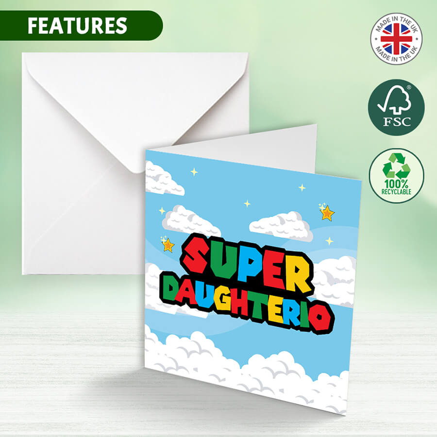 Super Birthday Greeting Card