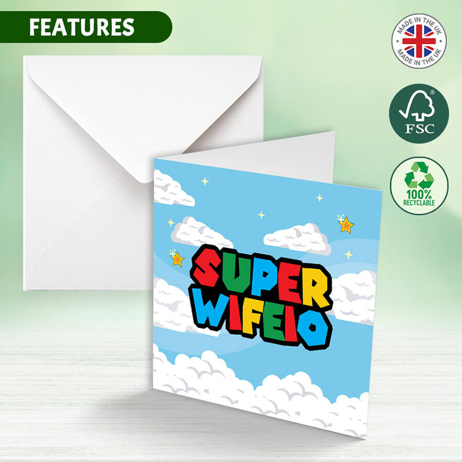 Super Birthday Greeting Card
