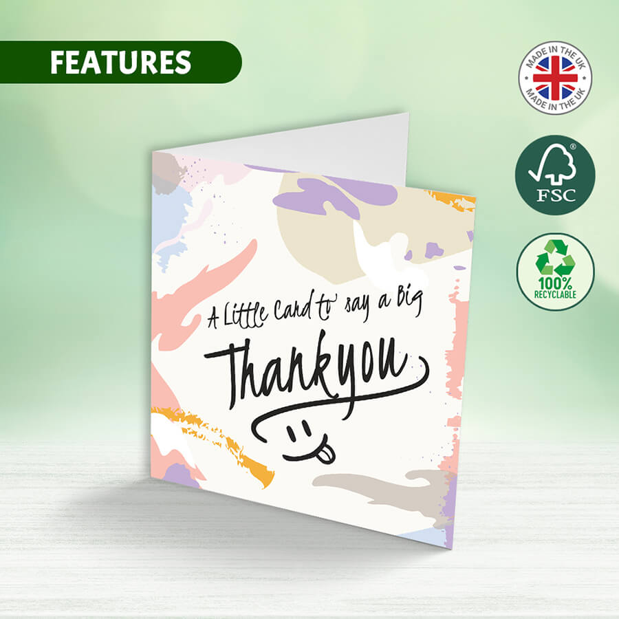 Heartfelt Big Thank You Greeting Card