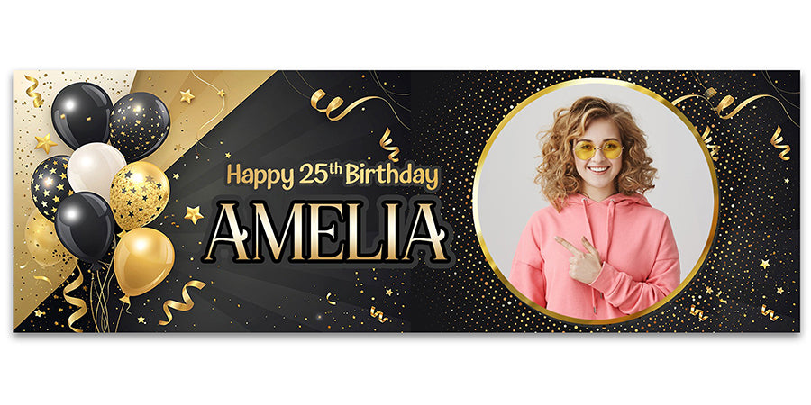 personalised banners birthday
