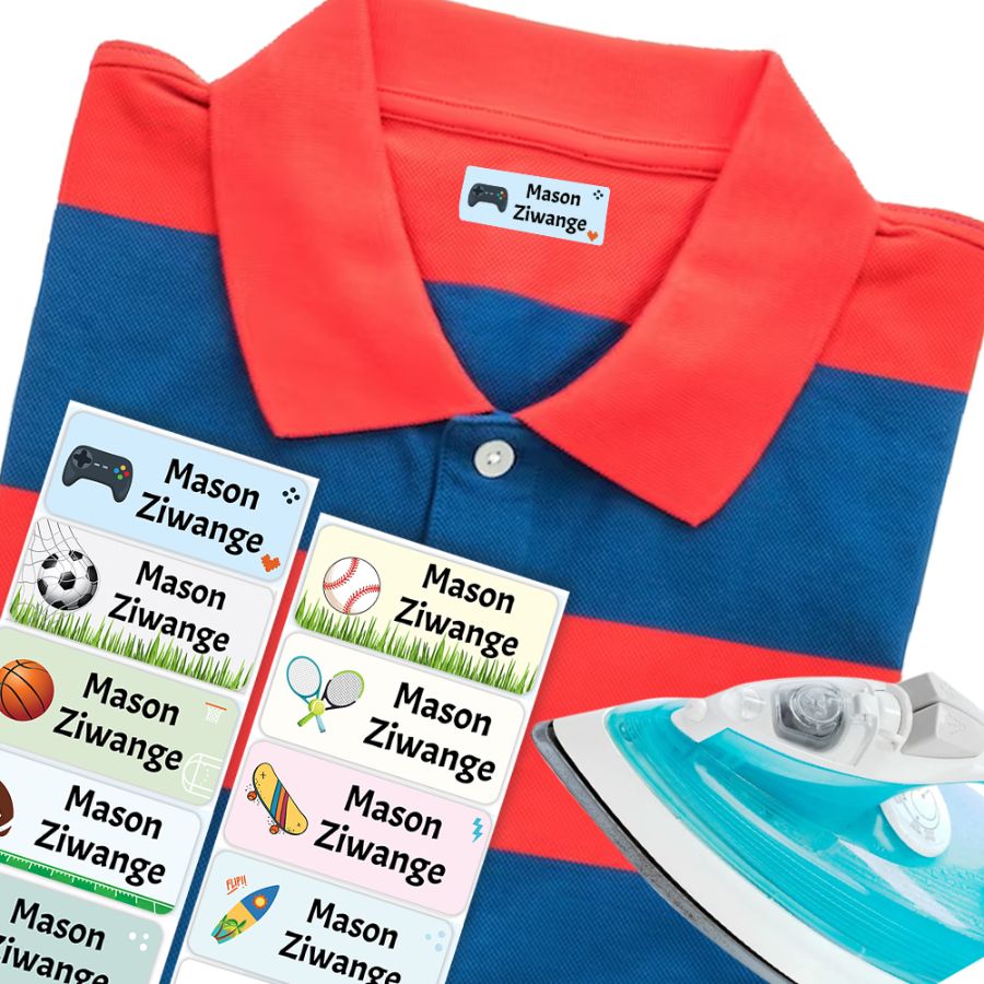 Iron On Label - Standard - Designer