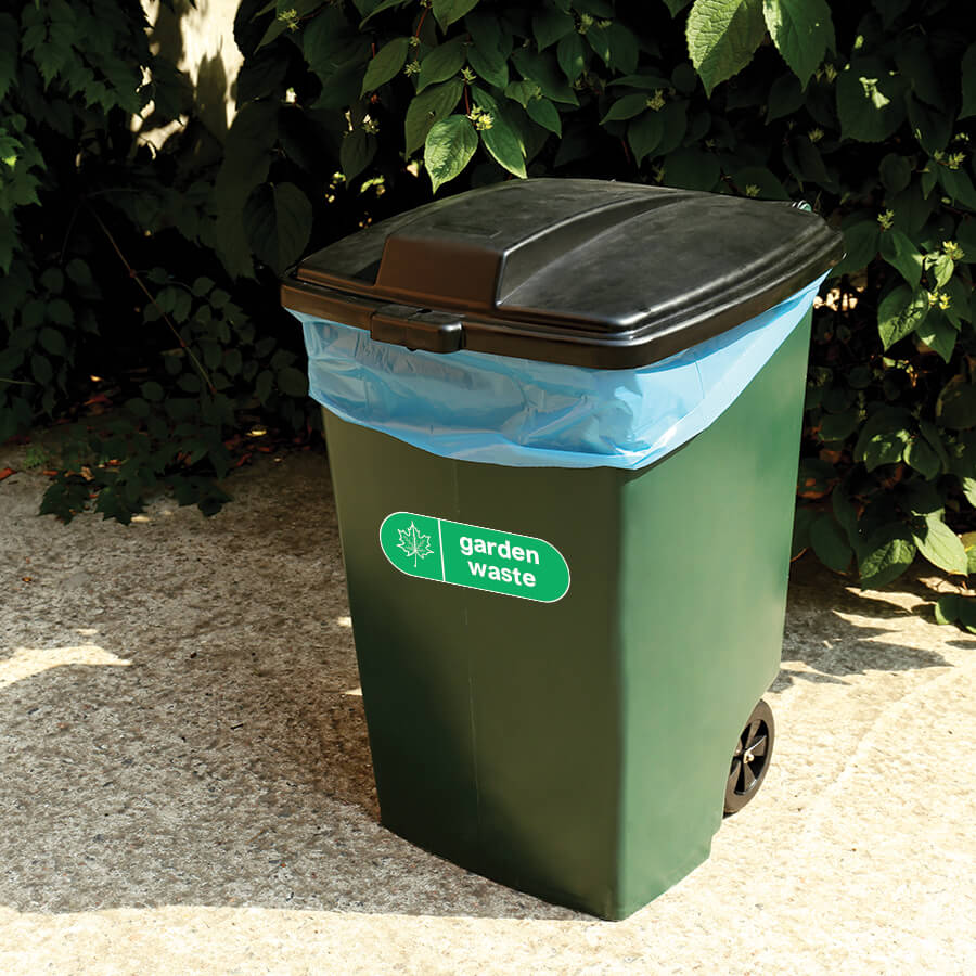 general waste stickers for bins