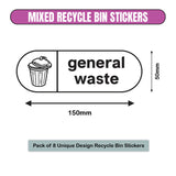 recycling stickers