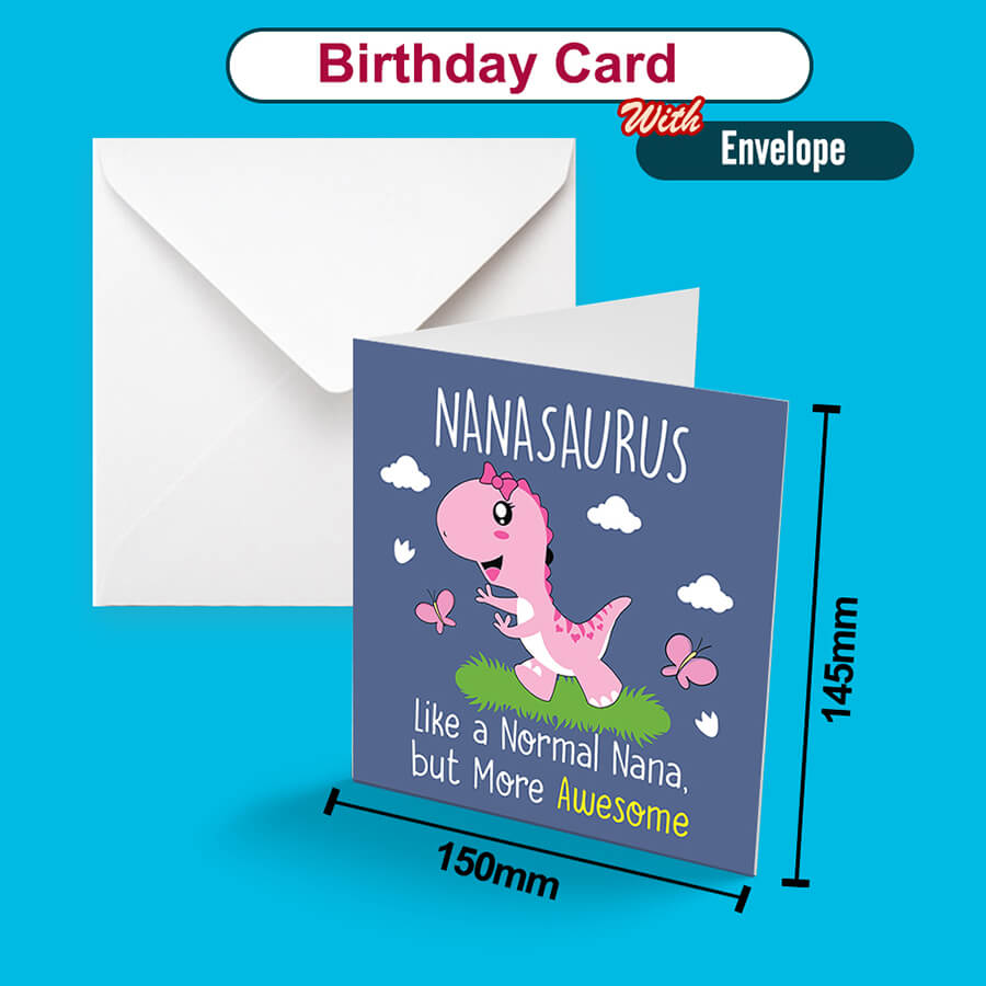 Cute Dinosaur Cards for Family