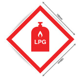 LPG Campervan Stickers 